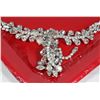 Image 2 : VINTAGE RHINESTONE COSTUME NECKLACE