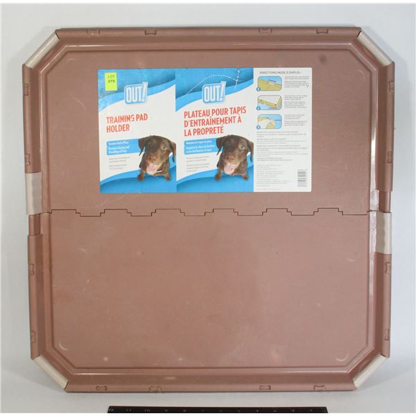 TRAINING PAD HOLDER FOR DOGS