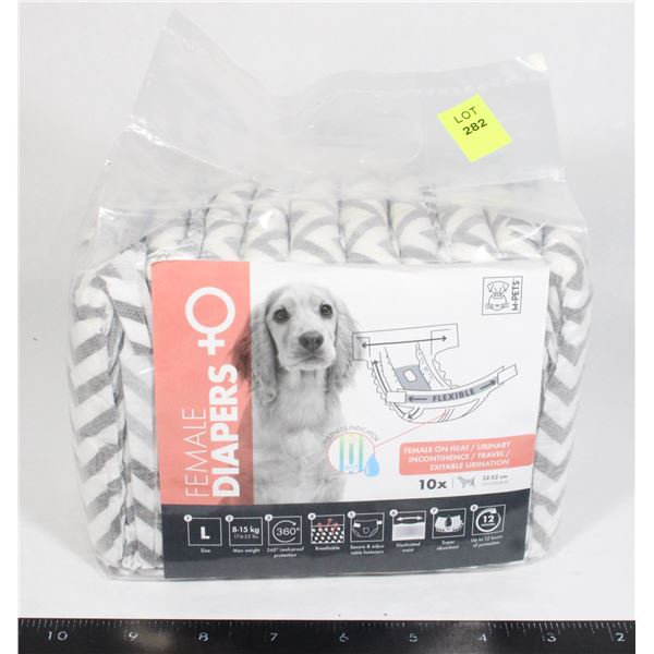 FEMALE DOG DIAPERS