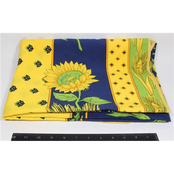 RECTANGLE TABLECLOTH - SUNFLOWERS + WHEAR