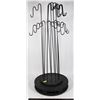 Image 1 : BLACK NECKLACE HOLDER ON SPINNING BASE