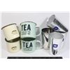Image 1 : 8 METAL TIN CAMPING MUGS + HIBALLS
