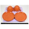 Image 1 : PAIR OF COLORAMIC - MOLDED DINNERWARE