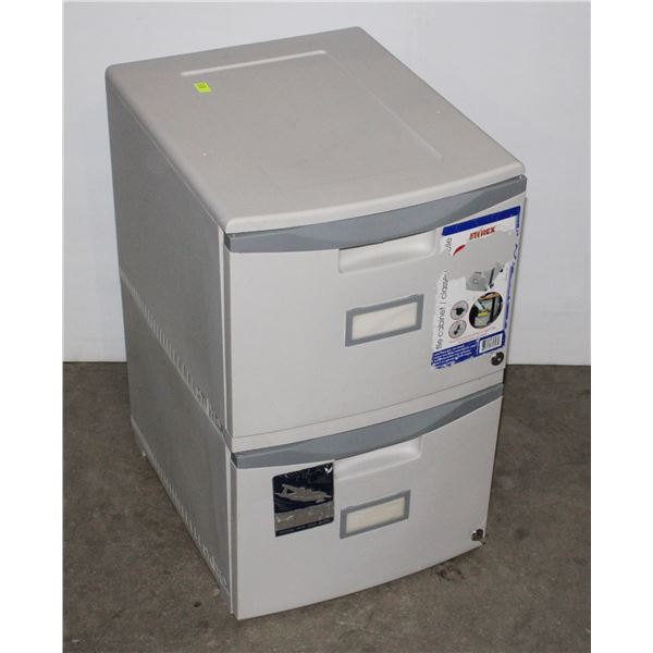 STOREX - PLASTIC FILE CABINET