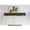 Image 1 : 2 EMBROIDERED PILLOW CASES