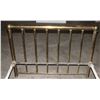 Image 3 : VINTAGE TWIN SIZE BRASS BEDFRAME WITH RAILS