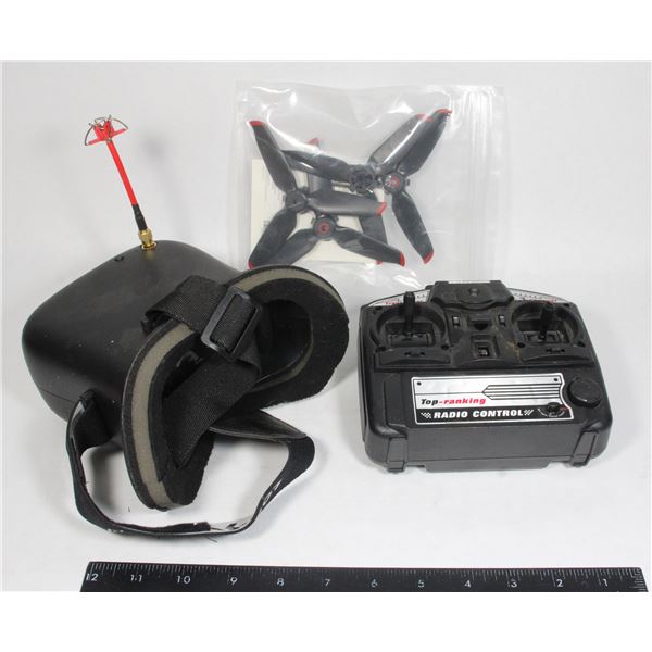 BAG OF VARIOUS DRONE REMOTE CONTROL GOODS UNTESTED