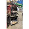 Image 1 : LINCOLN ELECTRIC SP-100T PORTABLE WIRE FEED WELDER ON MOBILE WELDERS CART WITH GROUND CABLE,