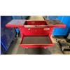Image 3 : WESTWARD SLIDE TOP, SINGLE DRAWER MOBILE TOOL UTILITY CART