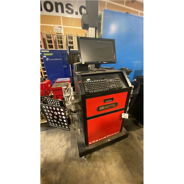 JOHN BEAM VISUALINER EEWA545A PREMIUM MOBILE 3D IMAGING WHEEL ALIGNMENT SYSTEM