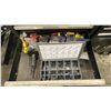 Image 7 : PORTER CABLE 8 DRAWER BLACK MOBILE TOOL CABINET WITH ASSORTED TOOL CONTENTS