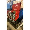 Image 2 : HUSKY BLACK MOBILE TOOL STORAGE CABINET & SEARS CRAFTSMAN RED 12 DRAWER TOP CHEST TOOLBOX