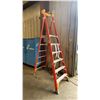 Image 1 : WERNER PODIUM MAX 6' ORANGE CARBON FIBER INDUSTRIAL PLATFORM LADDER