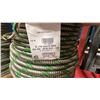 Image 3 : METAL PLATFORM CART WITH 2 LARGE SPOOLS OF TECH CABLE