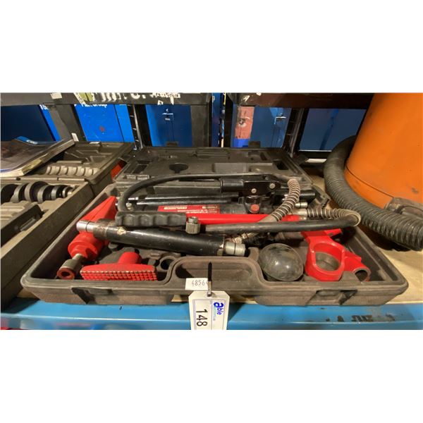 MOTOMASTER HYDRAULIC BODY/FRAME REPAIR KIT IN HARD TRANSPORT CASE