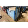 Image 2 : BLUE METAL/WOOD MOBILE PRODUCT BIN WITH ASSORTED FOLDING CHAIRS & TABLES