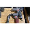 Image 3 : 5 ASSORTED AIR TOOLS- IMPACT WRENCH, 2 CHISELS, CUTTING WHEEL & RATCHET