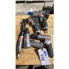 Image 1 : 5 ASSORTED AIR TOOLS- IMPACT WRENCH, 2 CHISELS, DRILL & RATCHET