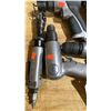 Image 3 : 5 ASSORTED AIR TOOLS- IMPACT WRENCH, 2 CHISELS, DRILL & RATCHET