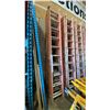 Image 1 : ALLRIGHT 20' ORANGE CARBON FIBER INDUSTRIAL EXTENSION LADDER