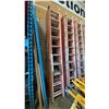 Image 1 : ALLRIGHT 20' ORANGE CARBON FIBER INDUSTRIAL EXTENSION LADDER