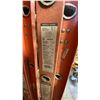 Image 2 : ALLRIGHT 20' ORANGE CARBON FIBER INDUSTRIAL EXTENSION LADDER