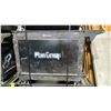 Image 2 : SOUTHWIRE BLACK PLASTIC / METAL  2 TIER 46"L X 26"W X 33 1/2"H INDUSTRIAL MOBILE PRODUCT / TOOL