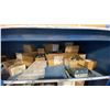 Image 3 : BLUE METAL MOBILE 2 DOOR JOB BOX STORAGE CABINET APPROX 60"W X 24"D X 69"H