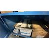 Image 7 : BLUE METAL MOBILE 2 DOOR JOB BOX STORAGE CABINET APPROX 60"W X 24"D X 69"H