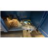 Image 8 : BLUE METAL MOBILE 2 DOOR JOB BOX STORAGE CABINET APPROX 60"W X 24"D X 69"H