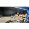 Image 3 : BLUE METAL MOBILE 2 DOOR JOB BOX STORAGE CABINET APPROX 60"W X 24"D X 69"H