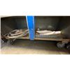 Image 5 : BLUE METAL MOBILE 2 DOOR JOB BOX STORAGE CABINET APPROX 60"W X 24"D X 69"H