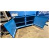 Image 3 : LARGE METAL MOBILE ILLUMINATED CONTRACTORS DRAFTING WORKSTATION