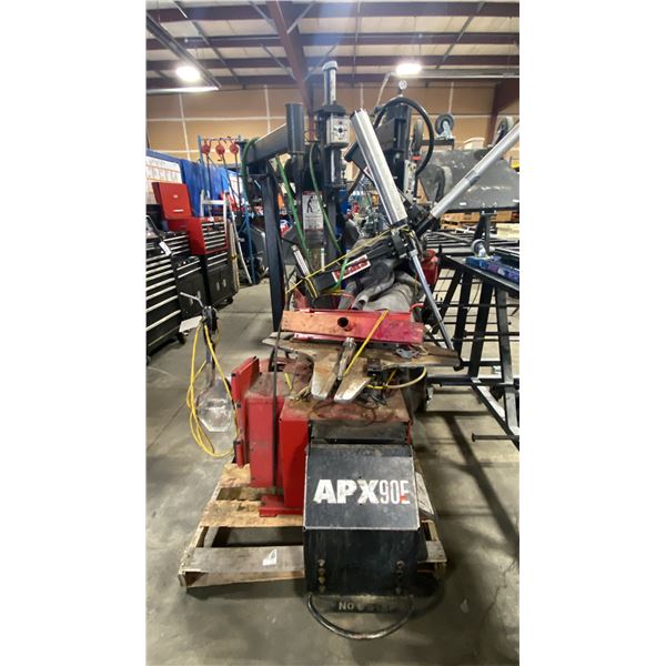 COATS APX90E RIM CLAMP COMMERCIAL GRADE TIRE CHANGER MACHINE