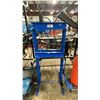 Image 1 : POWERFIST 20 TON BLUE INDUSTRIAL HAND/FOOT OPERATED HYDRAULIC SHOP PRESS