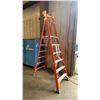 Image 1 : WERNER PODIUM MAX 6' ORANGE CARBON FIBER INDUSTRIAL PLATFORM LADDER