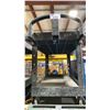 Image 2 : BLACK PLASTIC 2 TIER 43"L X 23"W X 33"H INDUSTRIAL MOBILE PRODUCT CART