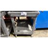Image 2 : GREY PLASTIC 2 TIER 40"L X 25"W X 33"H INDUSTRIAL MOBILE PRODUCT CART