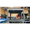 Image 1 : BLACK PLASTIC 2 TIER 45"L X 25"W X 33"H INDUSTRIAL MOBILE PRODUCT CART