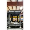 Image 2 : BLACK PLASTIC 2 TIER 45"L X 25"W X 33"H INDUSTRIAL MOBILE PRODUCT CART