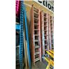 Image 1 : ALLRIGHT 20' ORANGE CARBON FIBER INDUSTRIAL EXTENSION LADDER