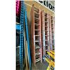 Image 1 : ALLRIGHT 20' ORANGE CARBON FIBER INDUSTRIAL EXTENSION LADDER