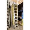 Image 1 : FEATHERLITE 16' YELLOW CARBON FIBER INDUSTRIAL EXTENSION LADDER