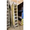Image 1 : FEATHERLITE 16' YELLOW CARBON FIBER INDUSTRIAL EXTENSION LADDER