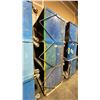 Image 3 : STACK OF 3 INDUSTRIAL 49"L X 31"W X 38"H METAL / WOOD MOBILE PRODUCT BINS *MUST TAKE ALL ON PALLET*