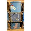 Image 1 : STACK OF 3 INDUSTRIAL 49"L X 31"W X 38"H METAL / WOOD MOBILE PRODUCT BINS *MUST TAKE ALL ON PALLET*