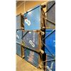 Image 2 : STACK OF 3 INDUSTRIAL 49"L X 31"W X 38"H METAL / WOOD MOBILE PRODUCT BINS *MUST TAKE ALL ON PALLET*