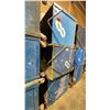 Image 3 : STACK OF 3 INDUSTRIAL 49"L X 31"W X 38"H METAL / WOOD MOBILE PRODUCT BINS *MUST TAKE ALL ON PALLET*