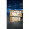 Image 6 : BLUE 2 DOOR METAL MESH 61"W X 25"D X 67"H HEAVY DUTY INDUSTRIAL TRANSPORT / STORAGE CART WITH CRANE