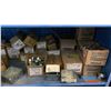 Image 4 : BLUE 2 DOOR METAL MESH 61"W X 25"D X 67"H HEAVY DUTY INDUSTRIAL TRANSPORT / STORAGE CART WITH CRANE
